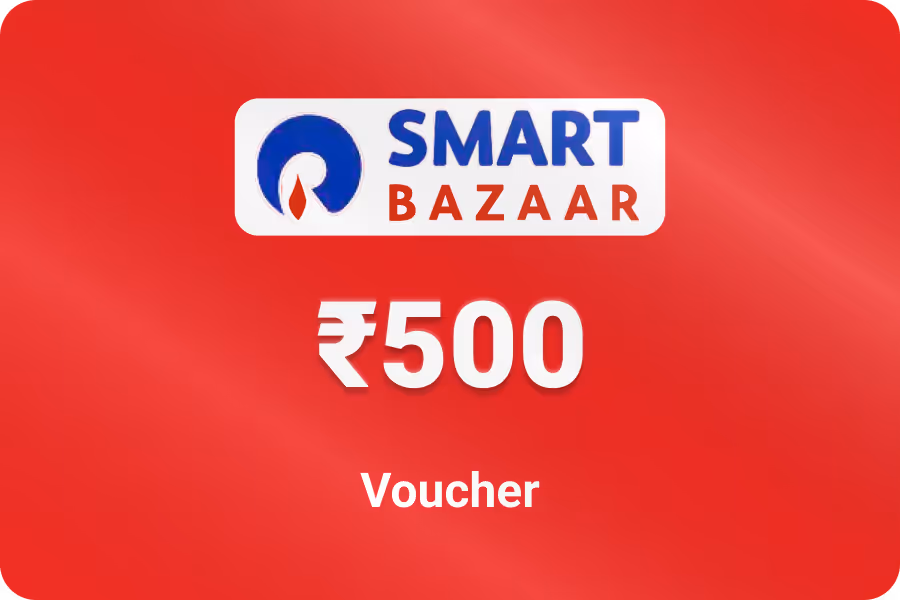 Reliance Smart Shopping Voucher — Up to 30% off, from ₹350